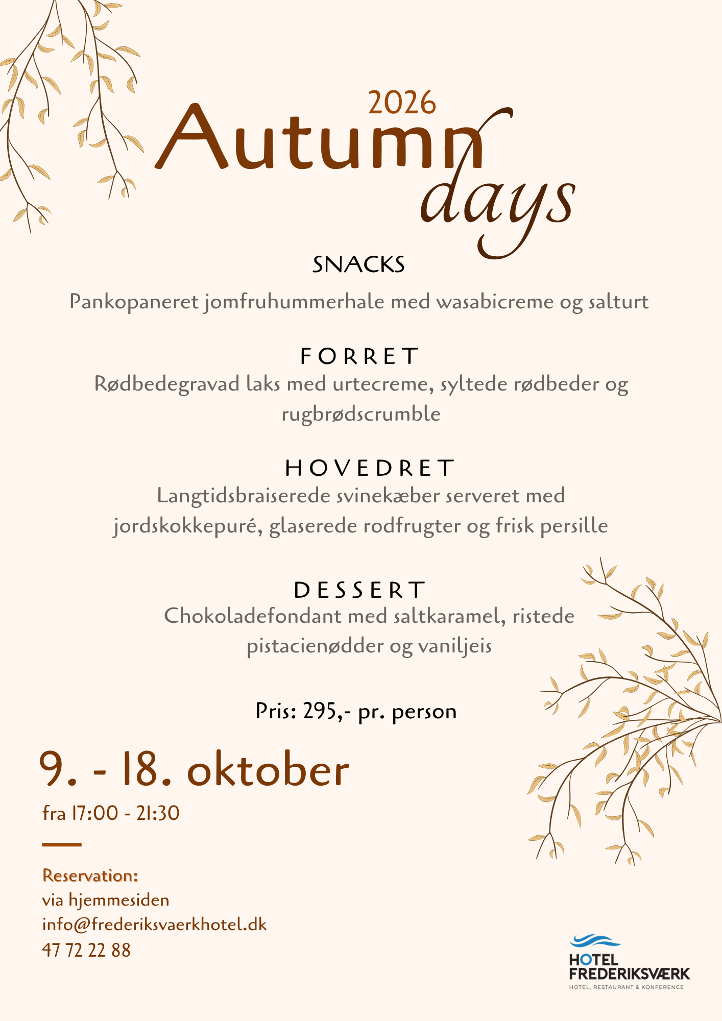 Autumn Days 2026