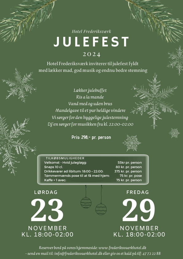 årets julefrokost
