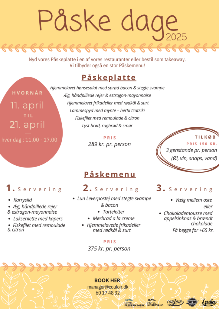 Påskedage 2025 information